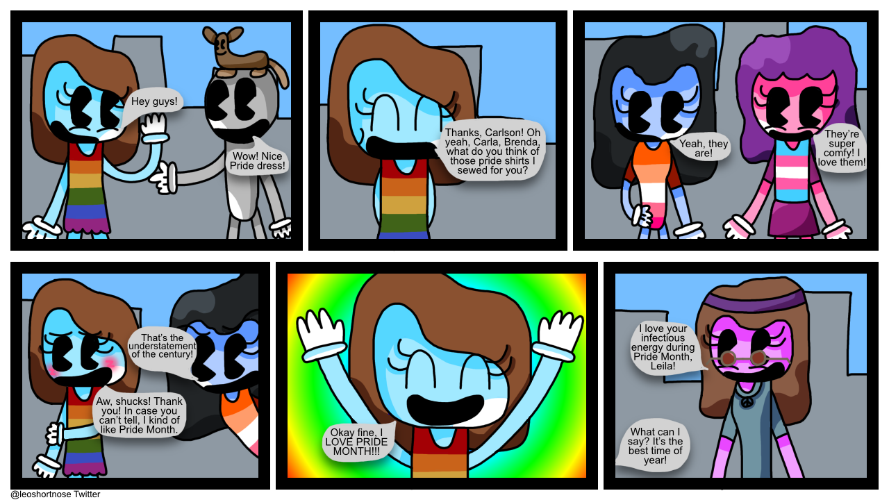Leila Wonder Loves Pride Month (and I do too!)